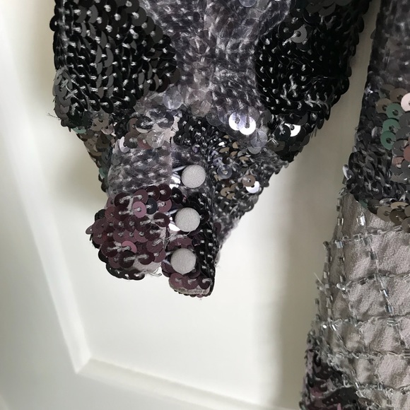 BCBG MaxAzria Sequin Shift Dress (New Years Eve) - Picture 7 of 8